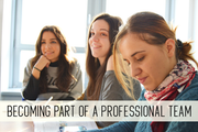 becoming part of a professional team online childcare class